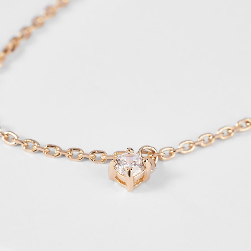 Cavigliera Punto Luce Golden Dream Placcato Oro Giallo Cubic Zirconia - Cavigliere Donna | Stroili