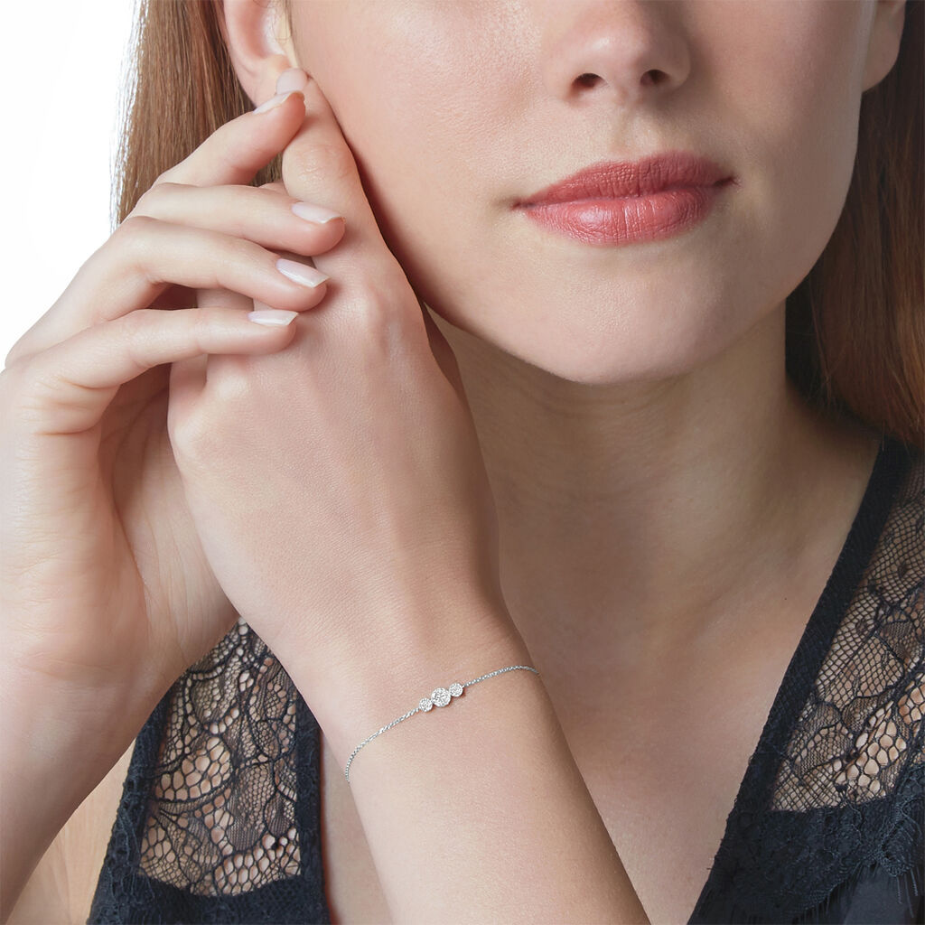 Bracciale Sophia Oro Bianco Diamante - Bracciali Donna | Stroili