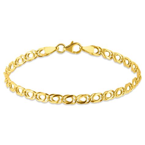 Bracciale Catena Oro Uomo Oro Giallo - Bracciali Uomo | Stroili
