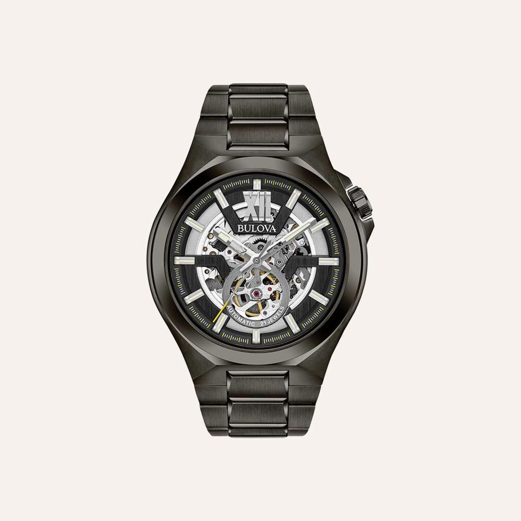 Orologio Meccanico Bulova Maquina 98a179