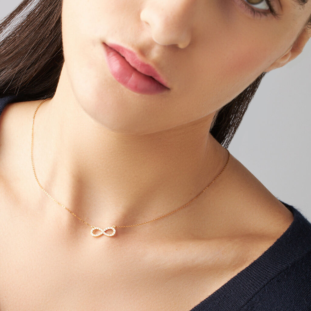 Collana Claire Oro Giallo Cubic Zirconia - Collane Donna | Stroili