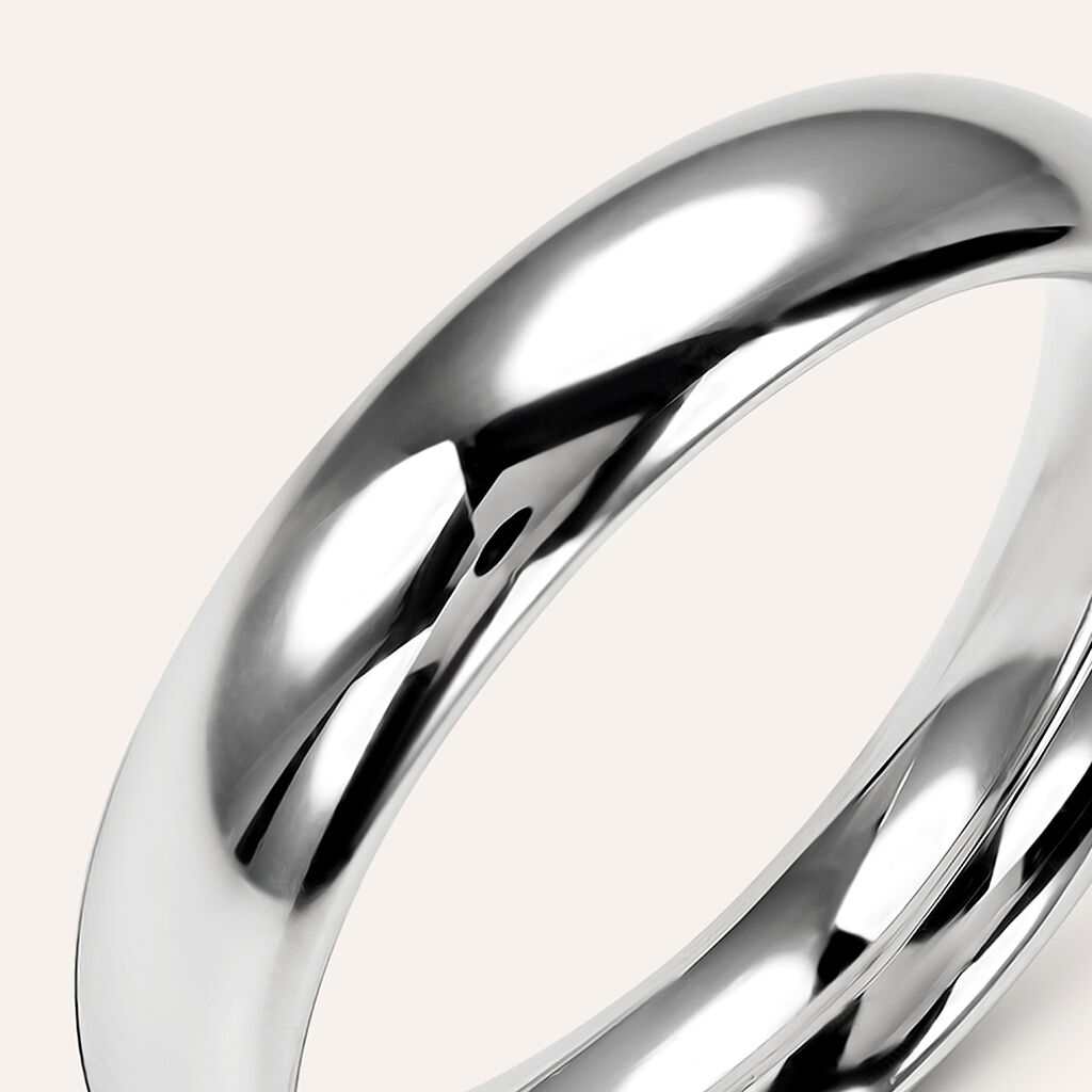 Fede Comoda Leggera 4.5 mm Oro Bianco