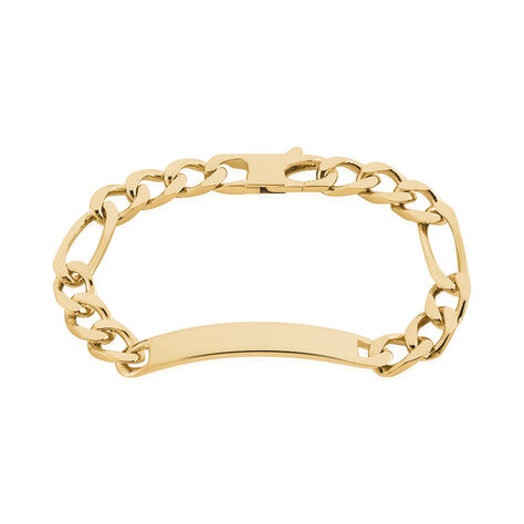 Bracciale Con Targhetta Golden Dream Placcato Oro Giallo - Bracciali Amicizia Uomo | Stroili