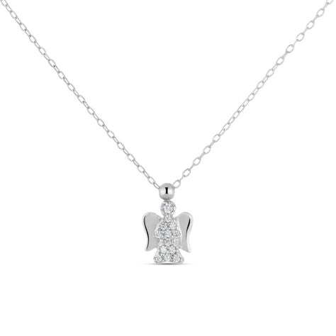 Collana Claire Oro Bianco Cubic Zirconia - Collane Donna | Stroili