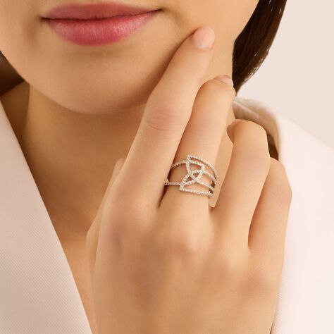 Anello Fascia Silver Elegance Argento Rodiato Cubic Zirconia - Anelli con Pietre Donna | Stroili