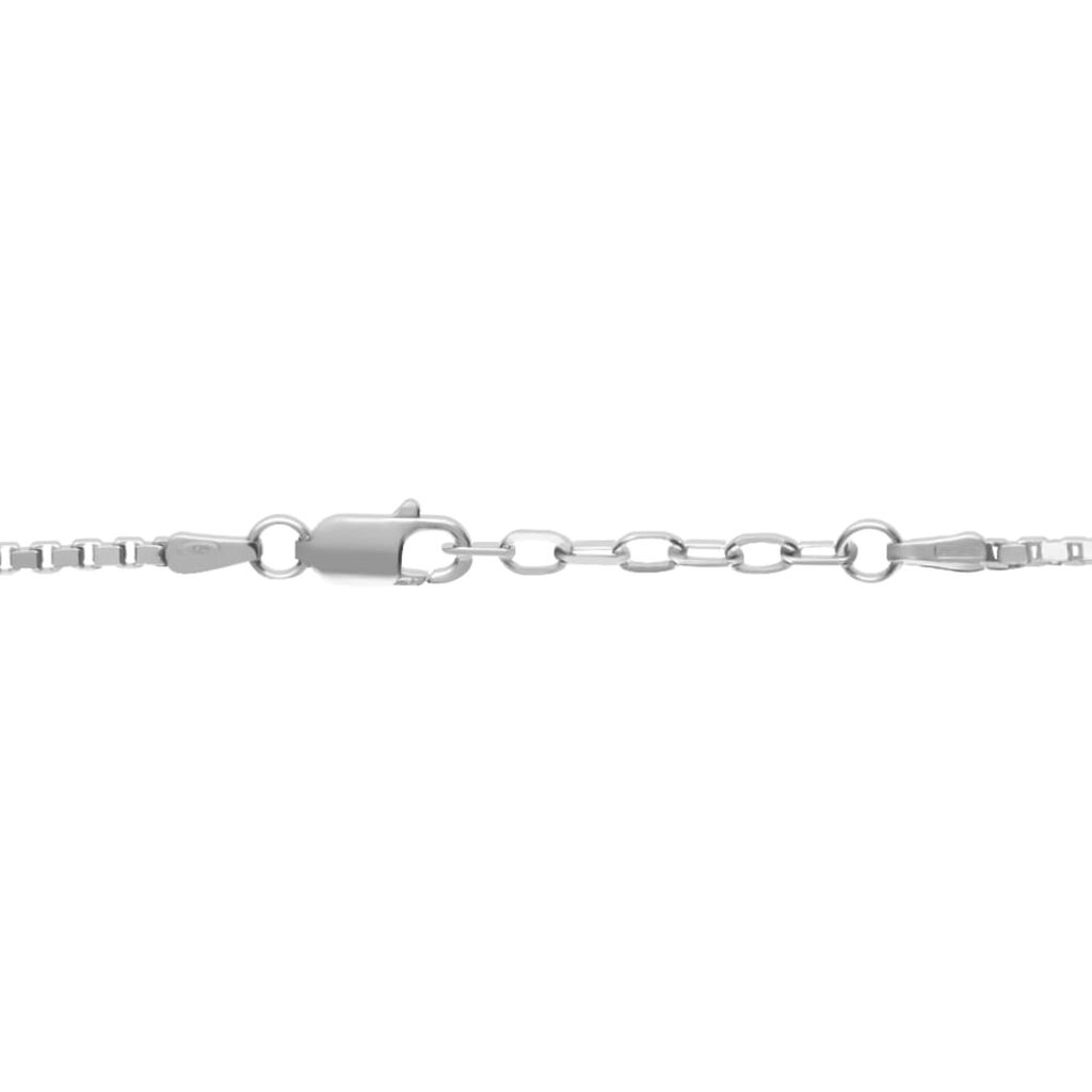 Bracciale Catena Gentleman Argento Rodiato - Bracciali Uomo | Stroili
