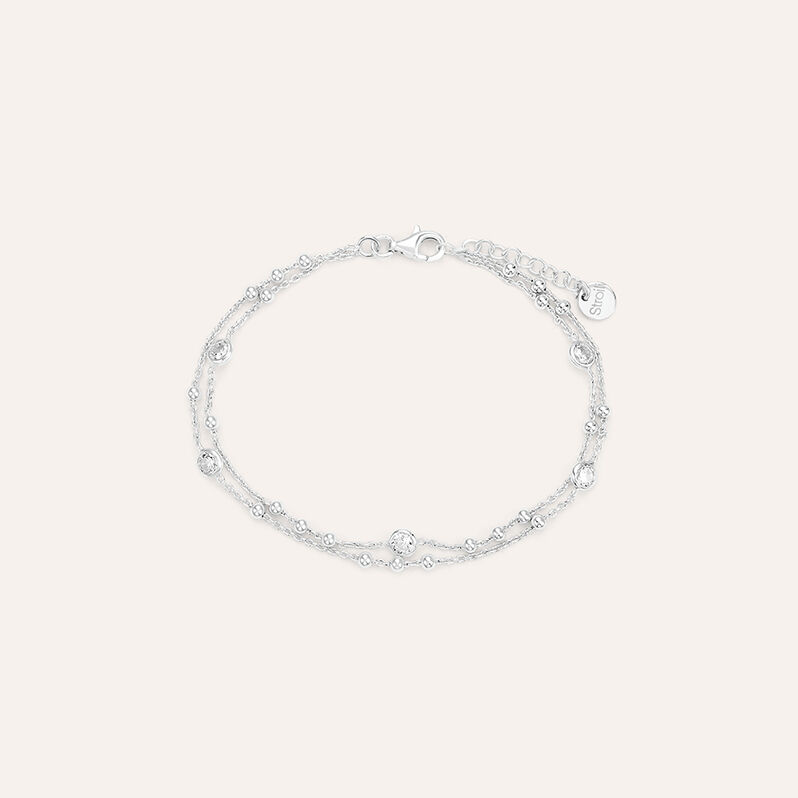 Bracciale Silver Elegance Argento Rodiato Cubic Zirconia - Bracciali Donna | Stroili