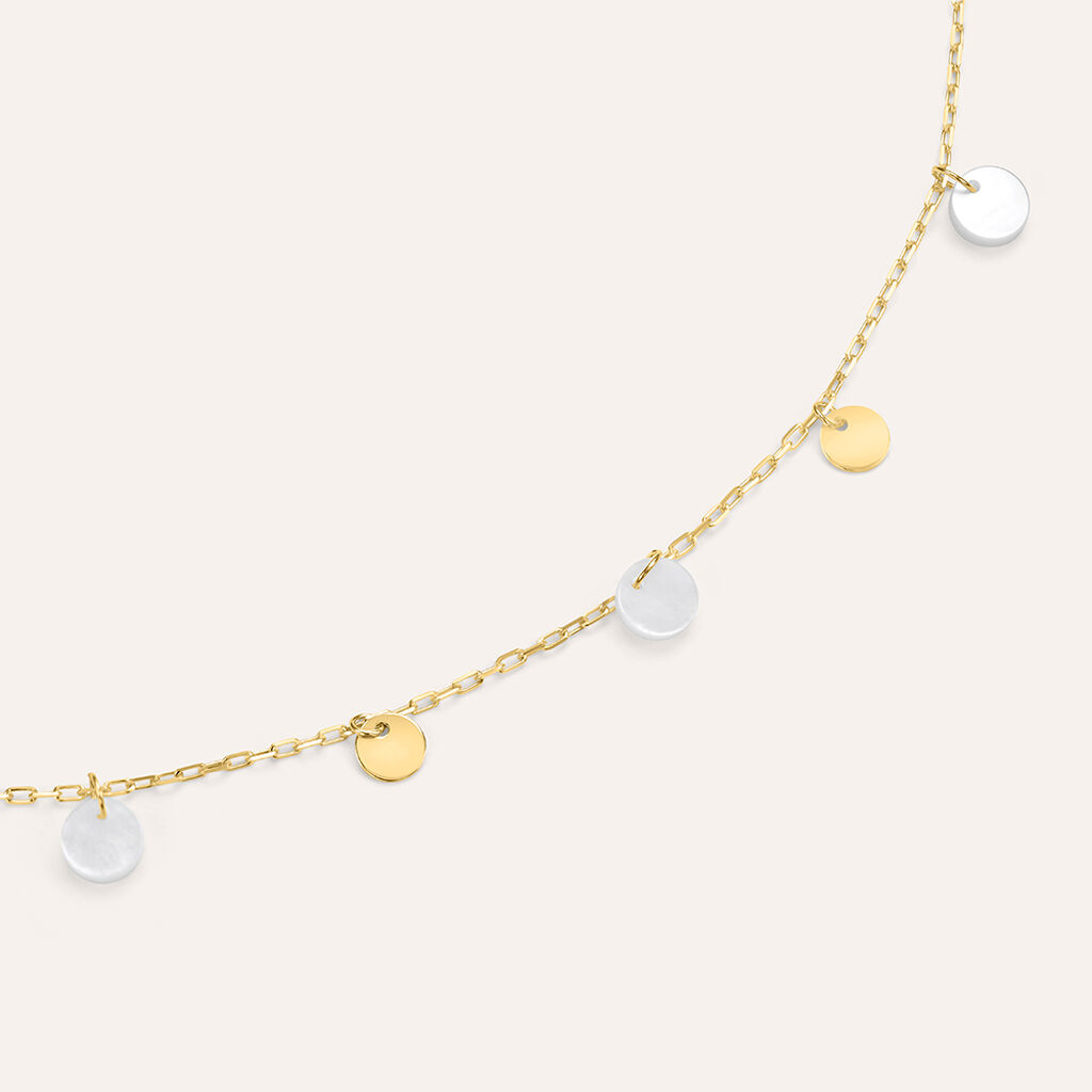 Bracciale Beverly Oro Giallo Madreperla