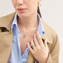 Collana Desideria Argento Nobile Rodiato
