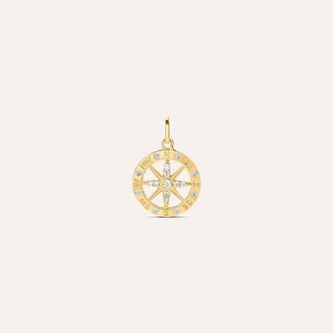 Pendente Poème Oro Giallo Cubic Zirconia - Ciondoli Donna | Stroili