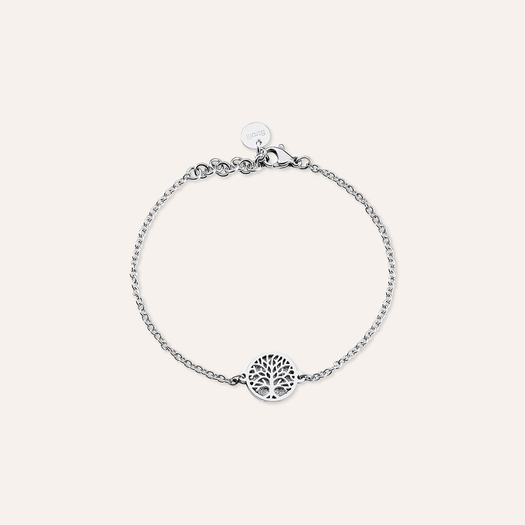 Bracciale Lady Shine Acciaio - Bracciali con Incisione Donna | Stroili