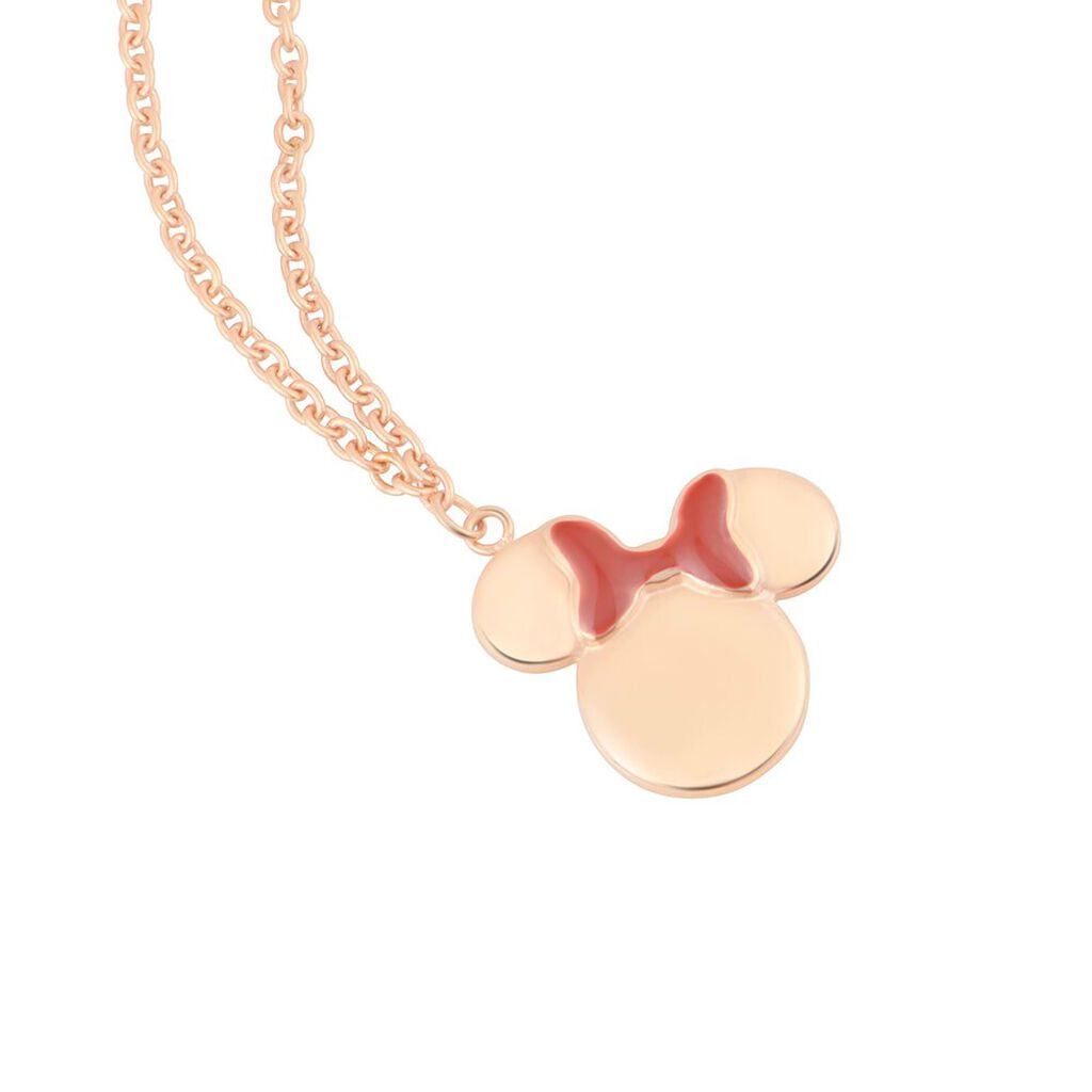Collana Mickey Mouse & Friends Acciaio Rosa - Collane Donna | Stroili