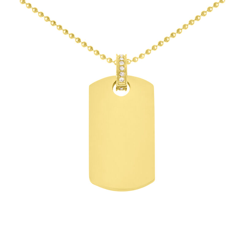 Collana Radiance Acciaio Dorato Cristallo - Collane Donna | Stroili