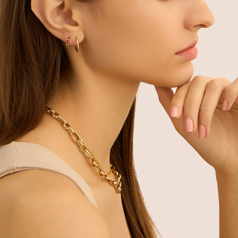 Orecchini A Cerchio Toujours Oro Giallo - Orecchini a Cerchio Donna | Stroili