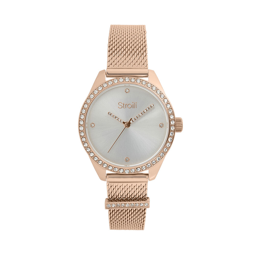 Stroili top orologio rosa