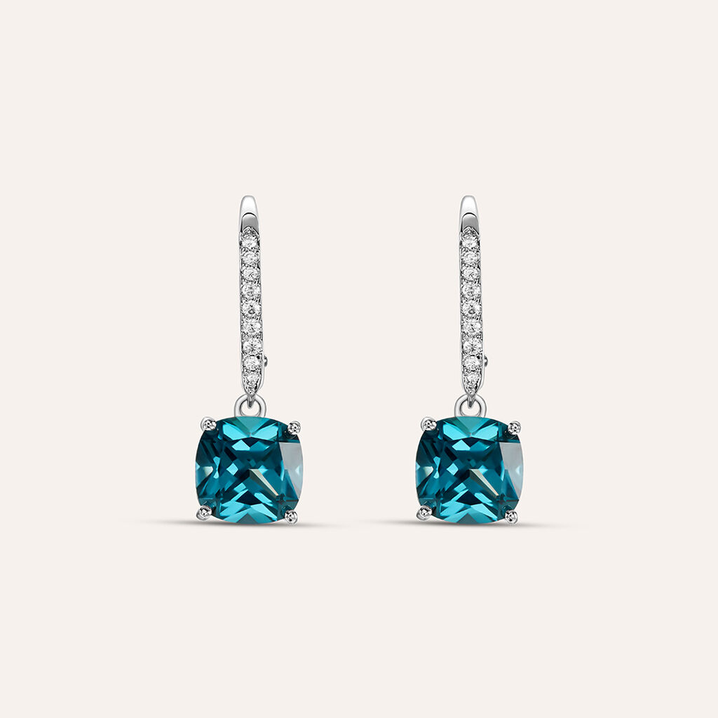 Orecchini Pendenti Silver Rainbow Argento Rodiato Cubic Zirconia - Orecchini Pendenti Donna | Stroili