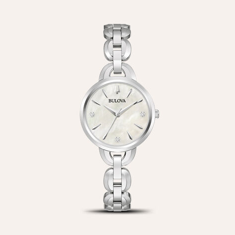 Orologio Al Quarzo Bulova Classic Diamonds 96p230 - Orologi solo Tempo Donna | Stroili