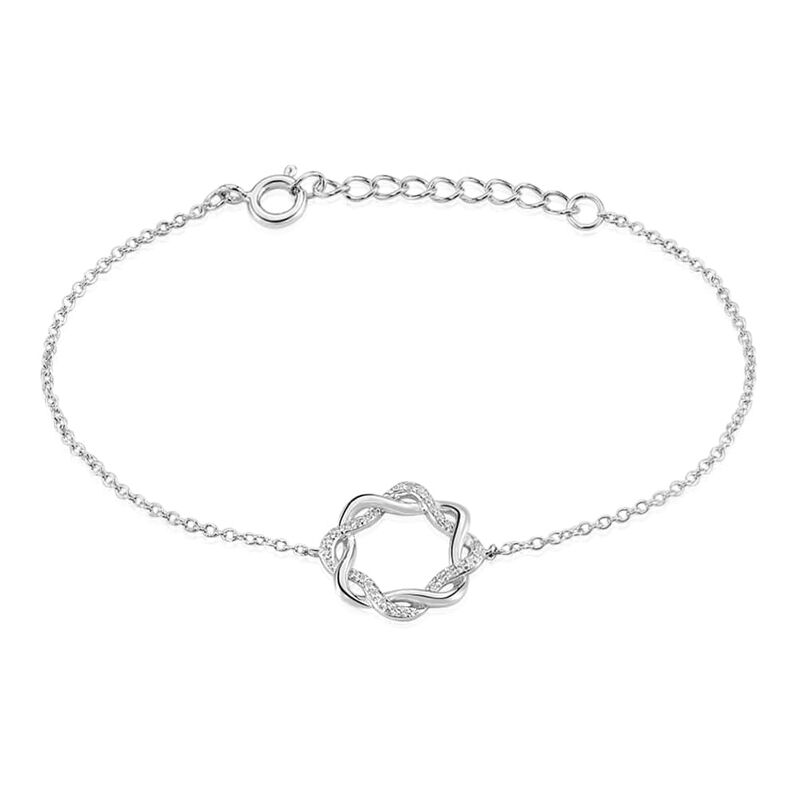 Bracciale Silver Shine Argento Rodiato Cubic Zirconia - Bracciali Donna | Stroili