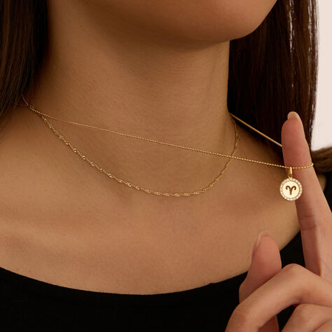 Pendente Poème Oro Giallo Cubic Zirconia - Ciondoli Donna | Stroili