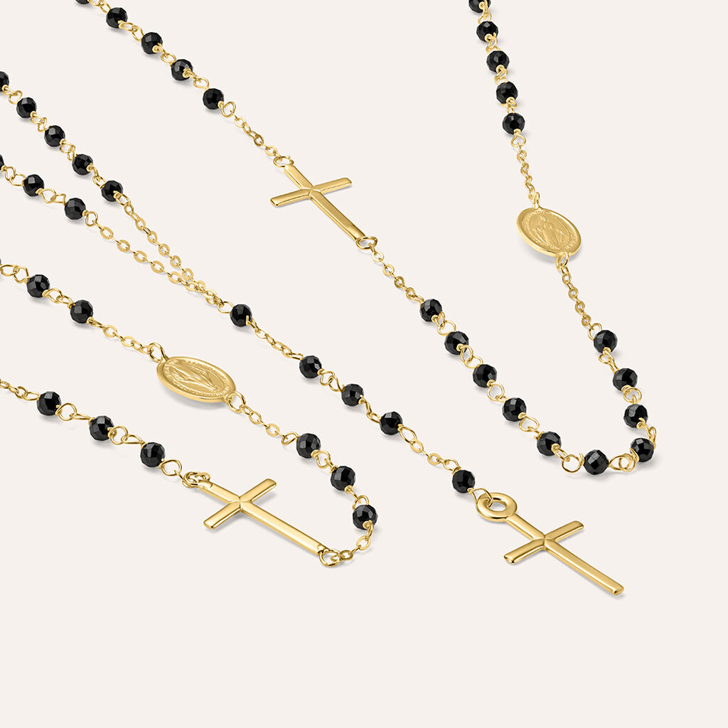 Bracciale Rosario Holy Oro Giallo Spinello