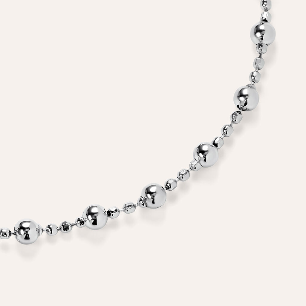 Bracciale Catena Silver Collection Argento Rodiato