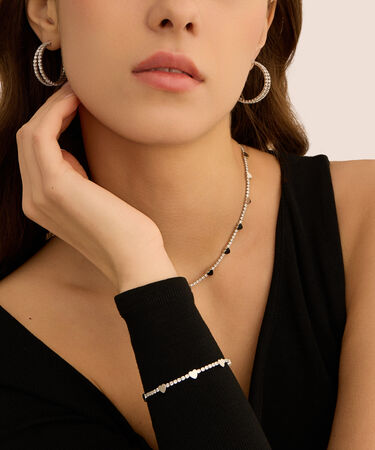 Bracciale Romantic Shine Ottone Cristallo