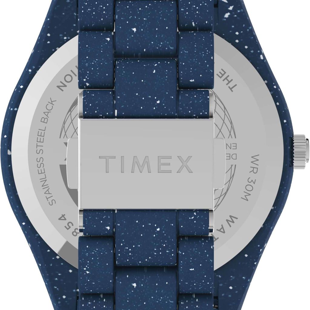 Orologio Solo tempo Timex Waterbury Ocean Uomo quadrante Blu