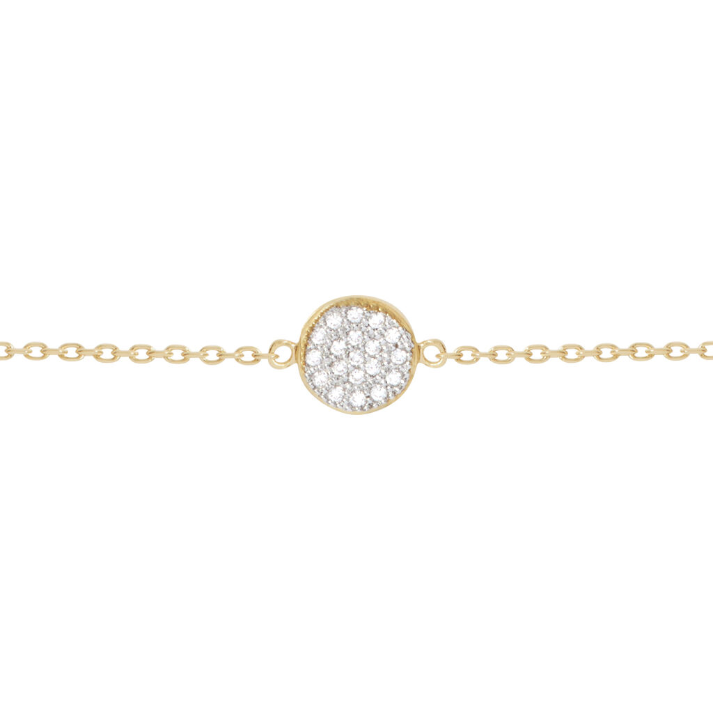 Bracciale Golden Dream Placcato Oro Giallo Cubic Zirconia - Bracciali Amicizia Donna | Stroili