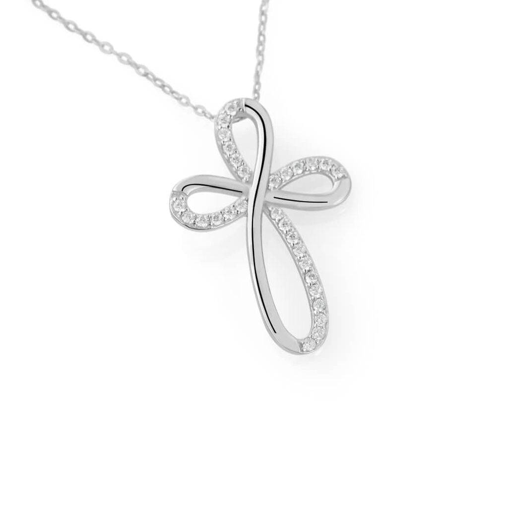 Collana Silver Shine Argento Rodiato Cubic Zirconia - Collane Donna | Stroili