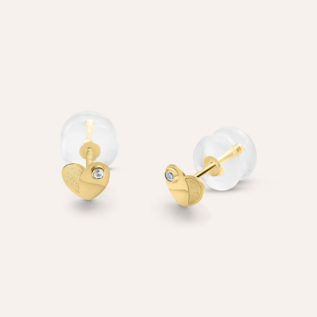 Orecchini Lobo Bon Ton Oro Giallo Cubic Zirconia - Orecchini a Lobo Donna | Stroili