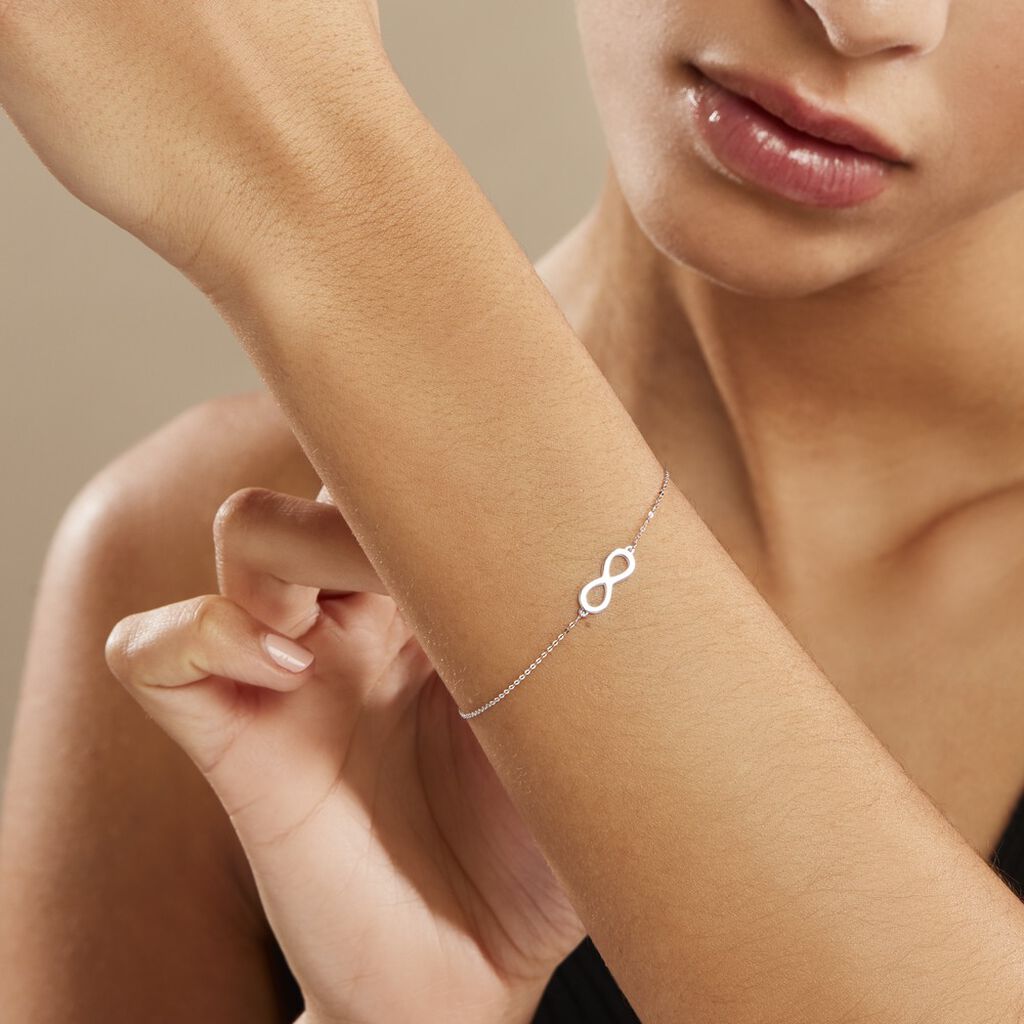 Bracciale Beverly Oro Bianco - Bracciali Amicizia Donna | Stroili