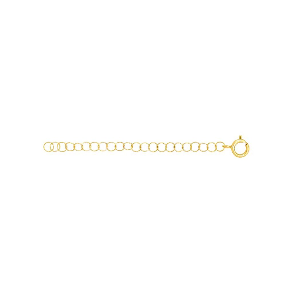 Allungo rolo oro giallo con anello a molla per bracciali e collane 5cm - Servizi & Pulizia Unisex | Stroili