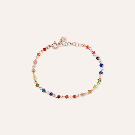 Bracciale Silver Soul Argento Rosa Cristallo - Bracciali Donna | Stroili