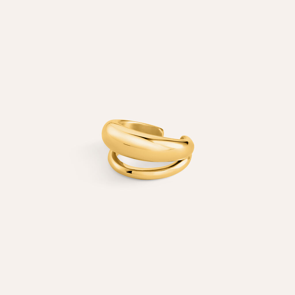 Ear Cuff Radiance Acciaio Dorato