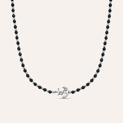 Collana Man Code Acciaio Agata - Bracciali Uomo | Stroili