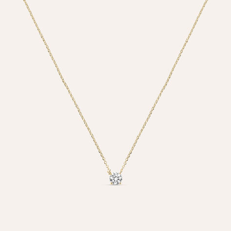 Collana Punto Luce Golden Dream Placcato Oro Giallo Cubic Zirconia - Collane Punto Luce Donna | Stroili