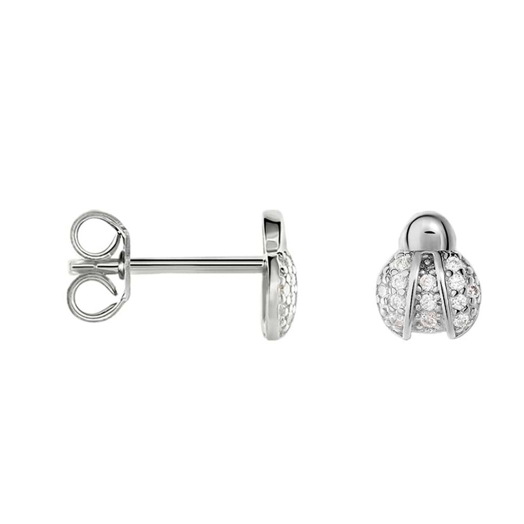 Orecchini Lobo Silver Moments Argento Rodiato Cubic Zirconia - Orecchini a Lobo Donna | Stroili