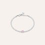 Bracciale Tennis Aura Acciaio Cristallo