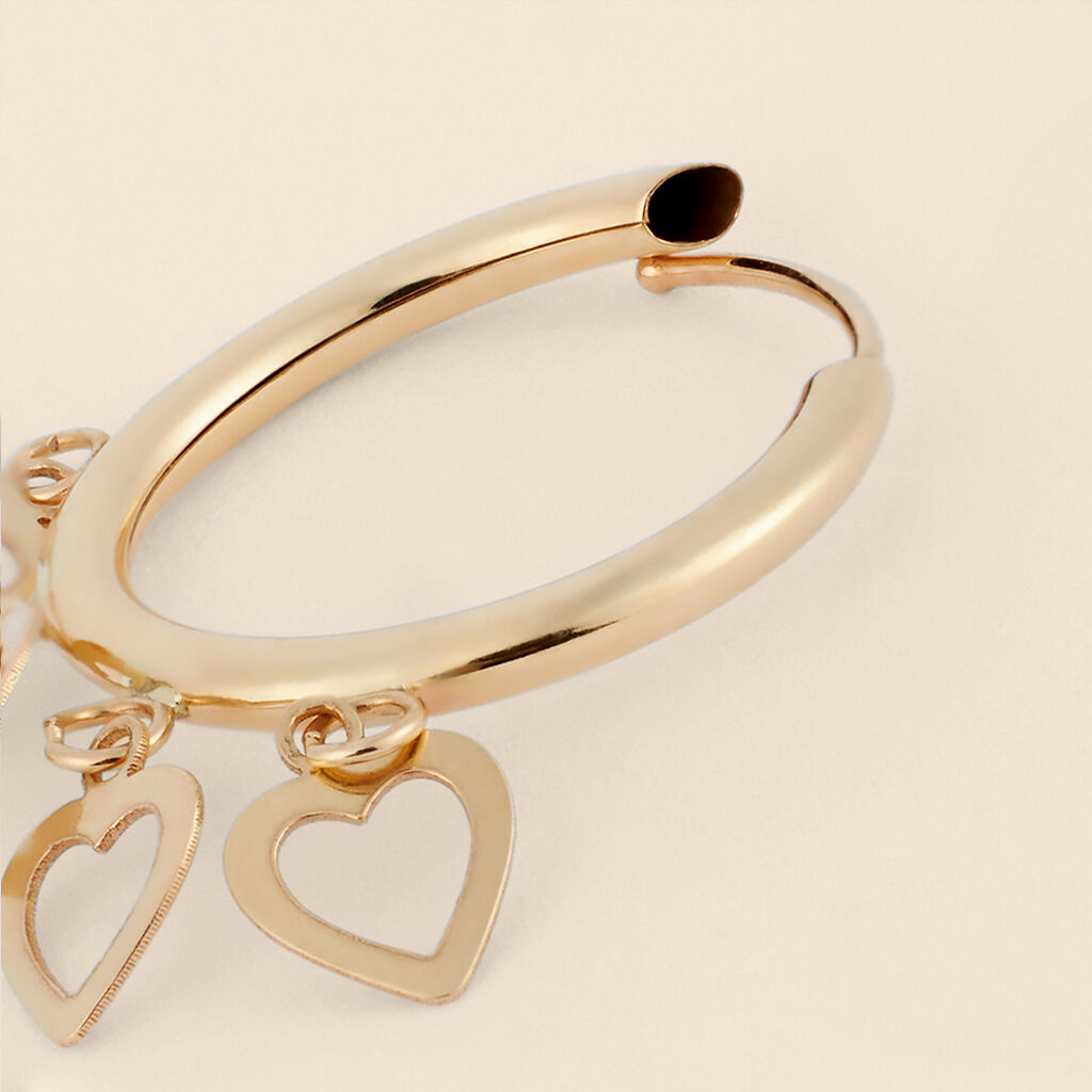 Orecchini A Cerchio Toujours Oro Giallo