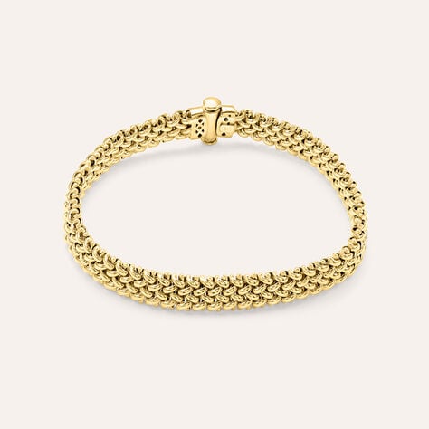 Bracciale Catena Gold Essence Oro Giallo - Regalo per Cerimonie Religiose Donna | Stroili
