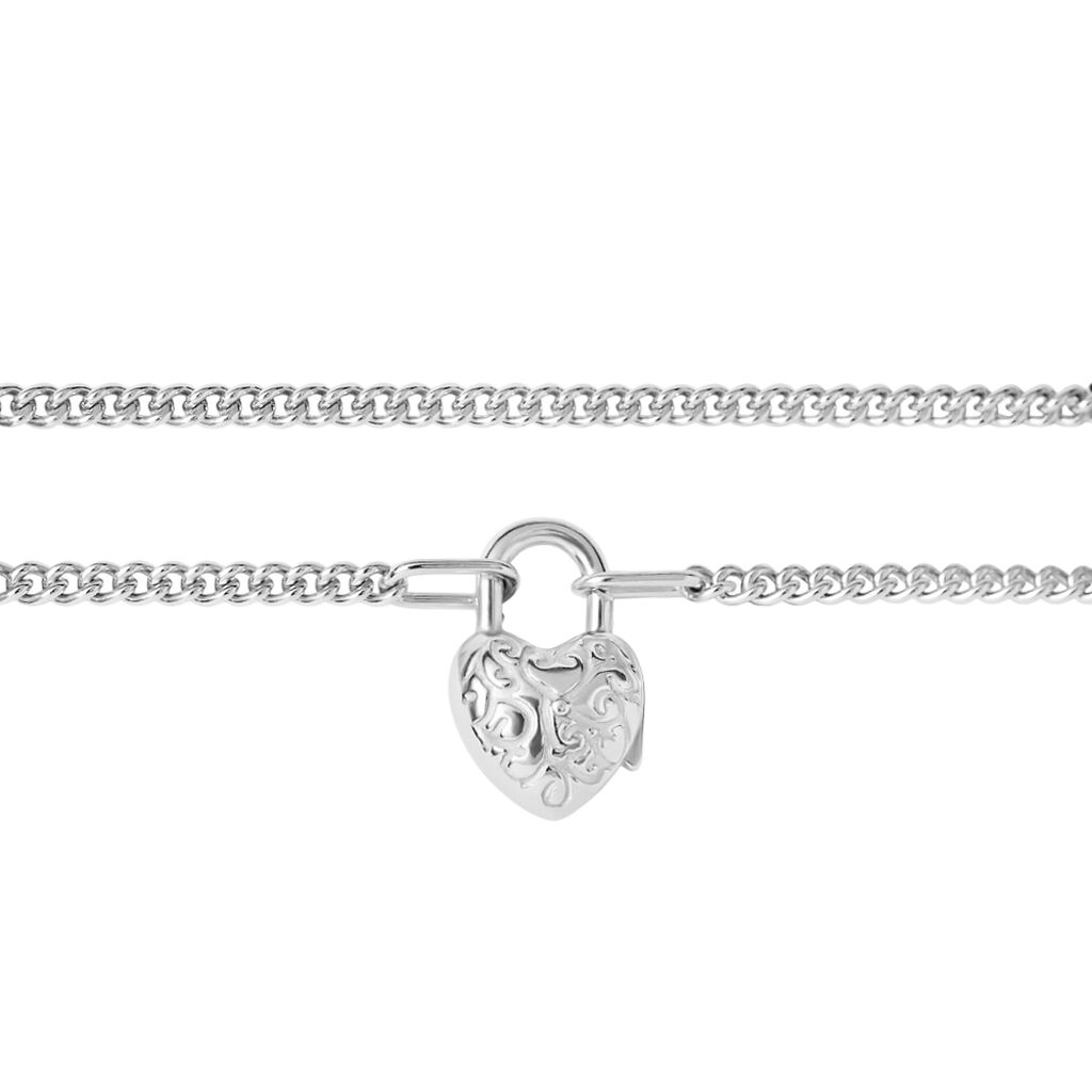 Collana Silver Collection Argento Rodiato - Collane Catena Donna | Stroili