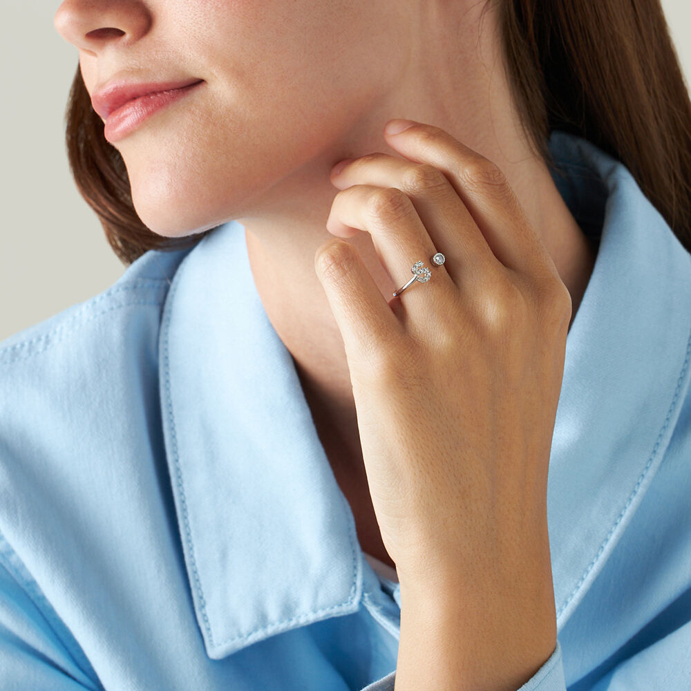 Anello con iniziale stroili outlet