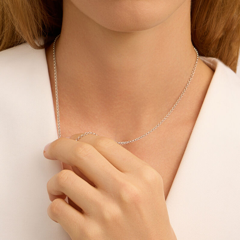 Catenina Silver Collection Argento Rodiato - Collane Catena Donna | Stroili