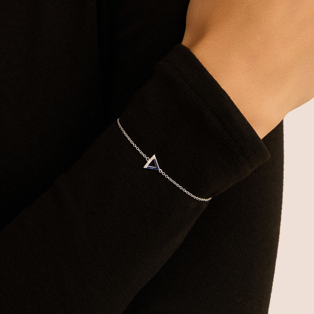 Bracciale Silver Shine Argento Rodiato Cubic Zirconia