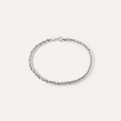 Bracciale Catena Colette Oro Bianco - Bracciali Donna | Stroili