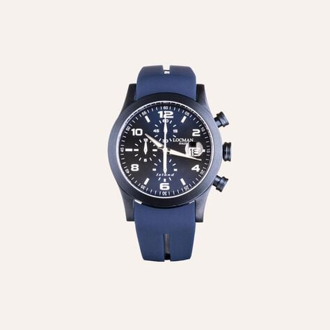 Orologio Al Quarzo Locman Island 0618b02s-blblwhsb - Orologi con Datario Uomo | Stroili