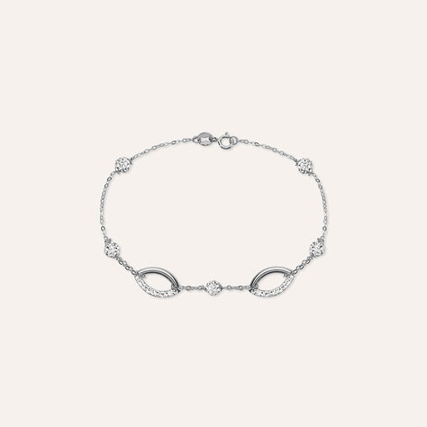 Bracciale Crystal Gold Oro Bianco Cristallo - Bracciali Donna | Stroili