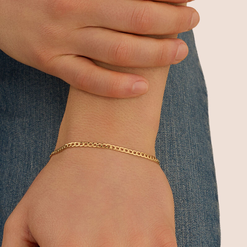 Bracciale Catena L'homme Or Oro Giallo - Bracciali Uomo | Stroili