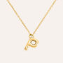 Collana Radiance Acciaio Dorato