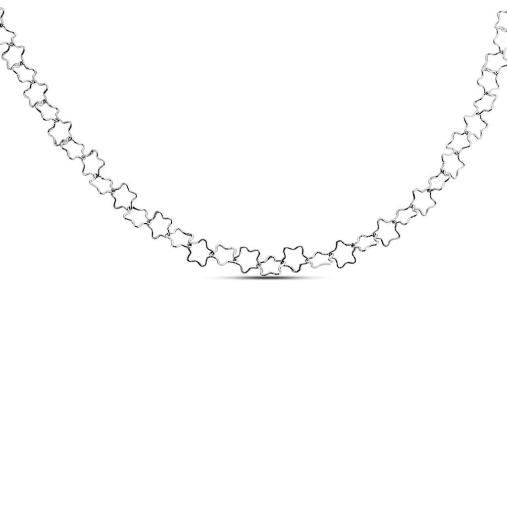 Girocollo Silver Collection Argento Stelle e Cubic zirconia - Collane Donna | Stroili